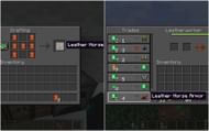 Leather horse armor can be crafted by Minecraft 1.19 players (Image via Mojang)